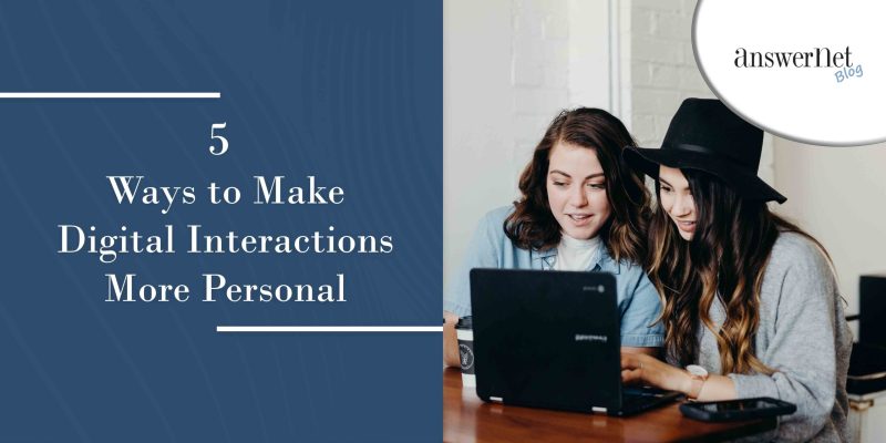 digital interaction - two women using laptop